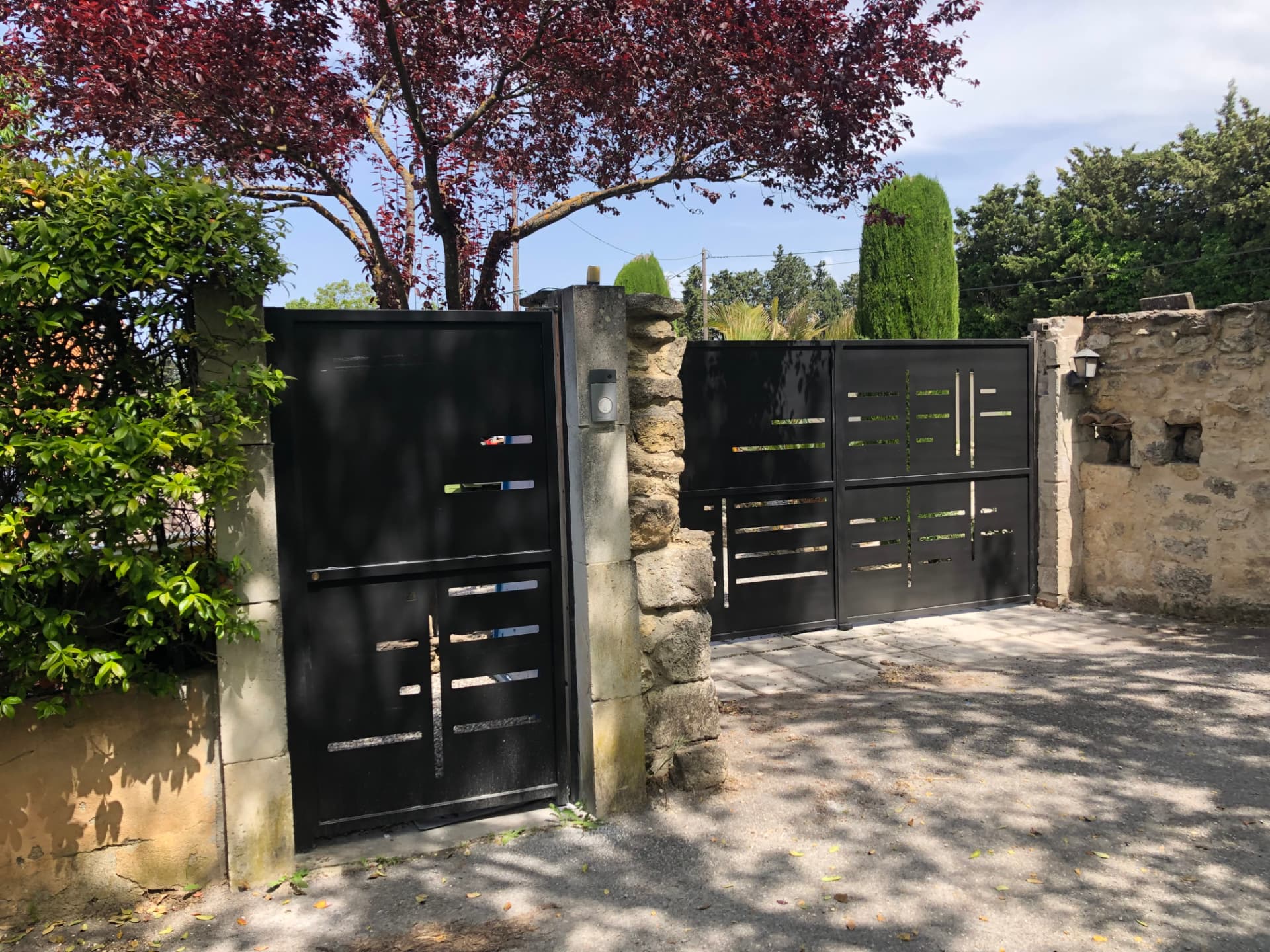 Portail & portillon contemporains