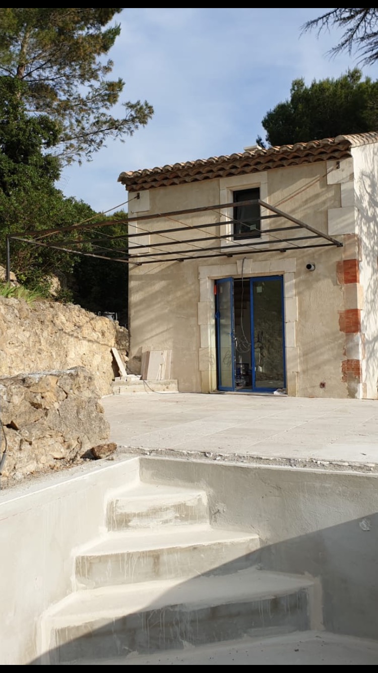 Pergola tonnelle en fer forgé